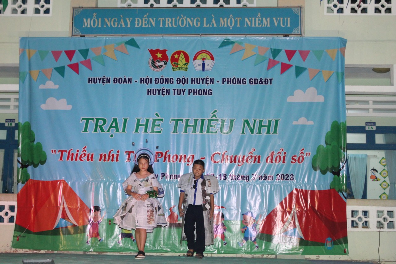 TUY PHONG - TRẠI HÈ THIẾU NHI CẤP HUYỆN